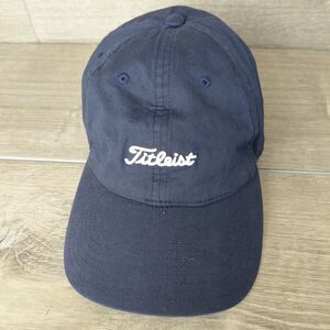 Titleist Nantucket Golf Hat Cap Blue White Embroidered Lightweight Spellout